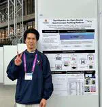 Haoran presented "OpenSpectro An Open-Source Spectroscopic Profiling Platform" at EMBC 2025!