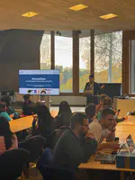 Tarek presented "DermaGlow: Objective Quantification of Melanin, Erythema and Skin-tone Using Wearable Optical Spectroscopy" at UBICOMP 2025!